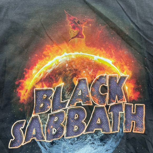 Black Sabbath 2016 The End Tour Shirt Size XXL Double sided Band Tee - Picture 2 of 7